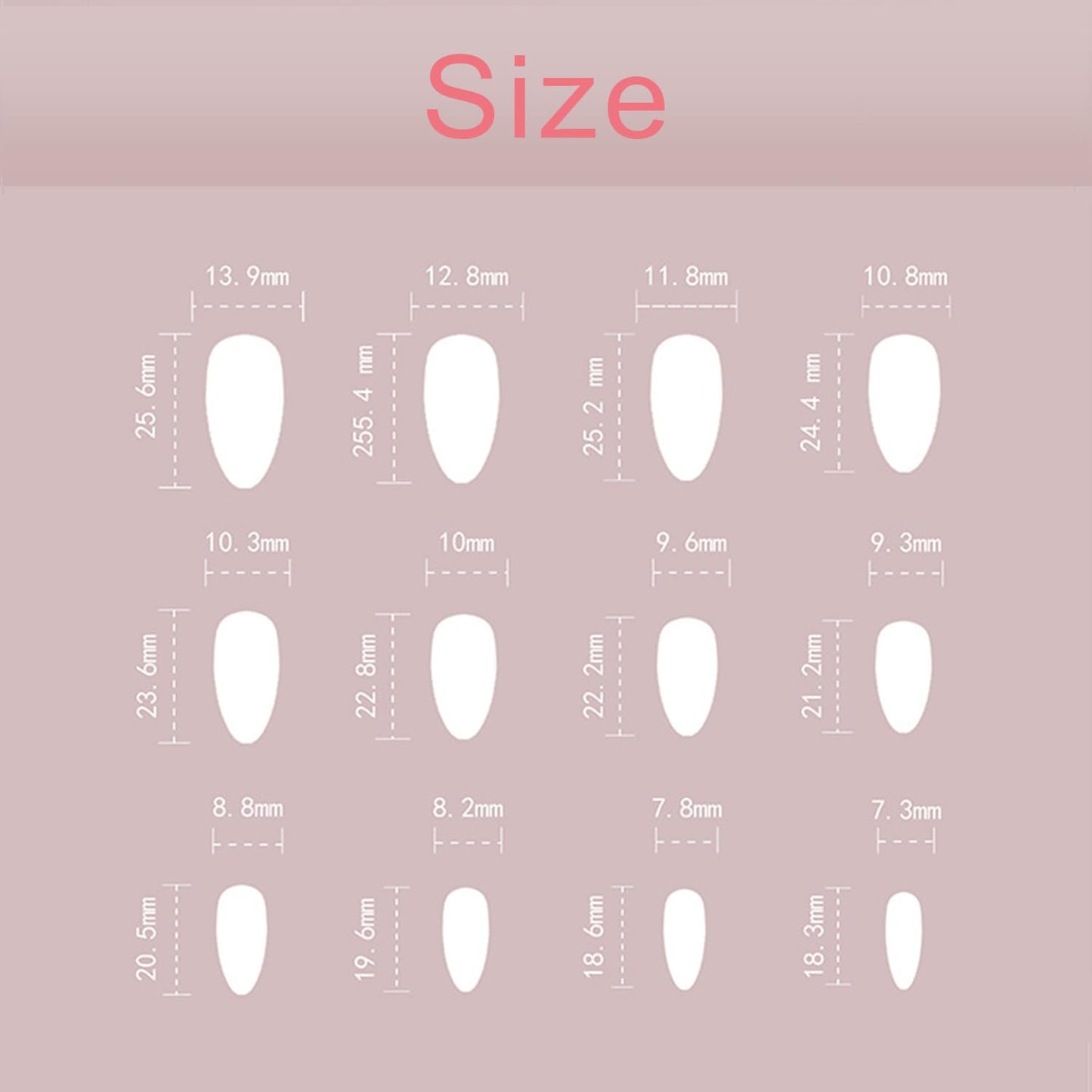 Stunning Blue French Tip Press-On Nails - Medium Almond Shape with Star Designs - 24 Reusable Acrylic Stick-On Nails for Effortless Glam!