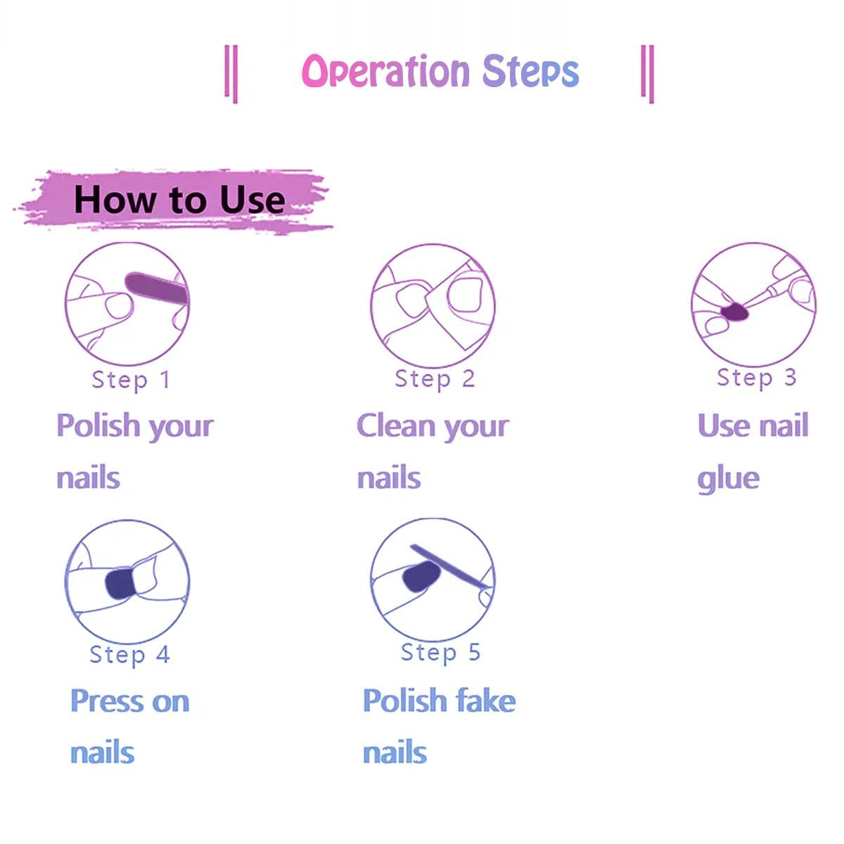 Stunning Matte Red Coffin Press-On Nails - 24 Pcs Long False Nails for Glamorous Looks