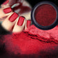 Transform Your Nails with 2 Boxes of Red Chrome Nail Powder - Holographic Metallic Mirror Effect Glitter for Stunning Manicure Designs!