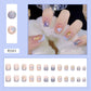 Chic Short Square Fake Nails for Effortless Elegance