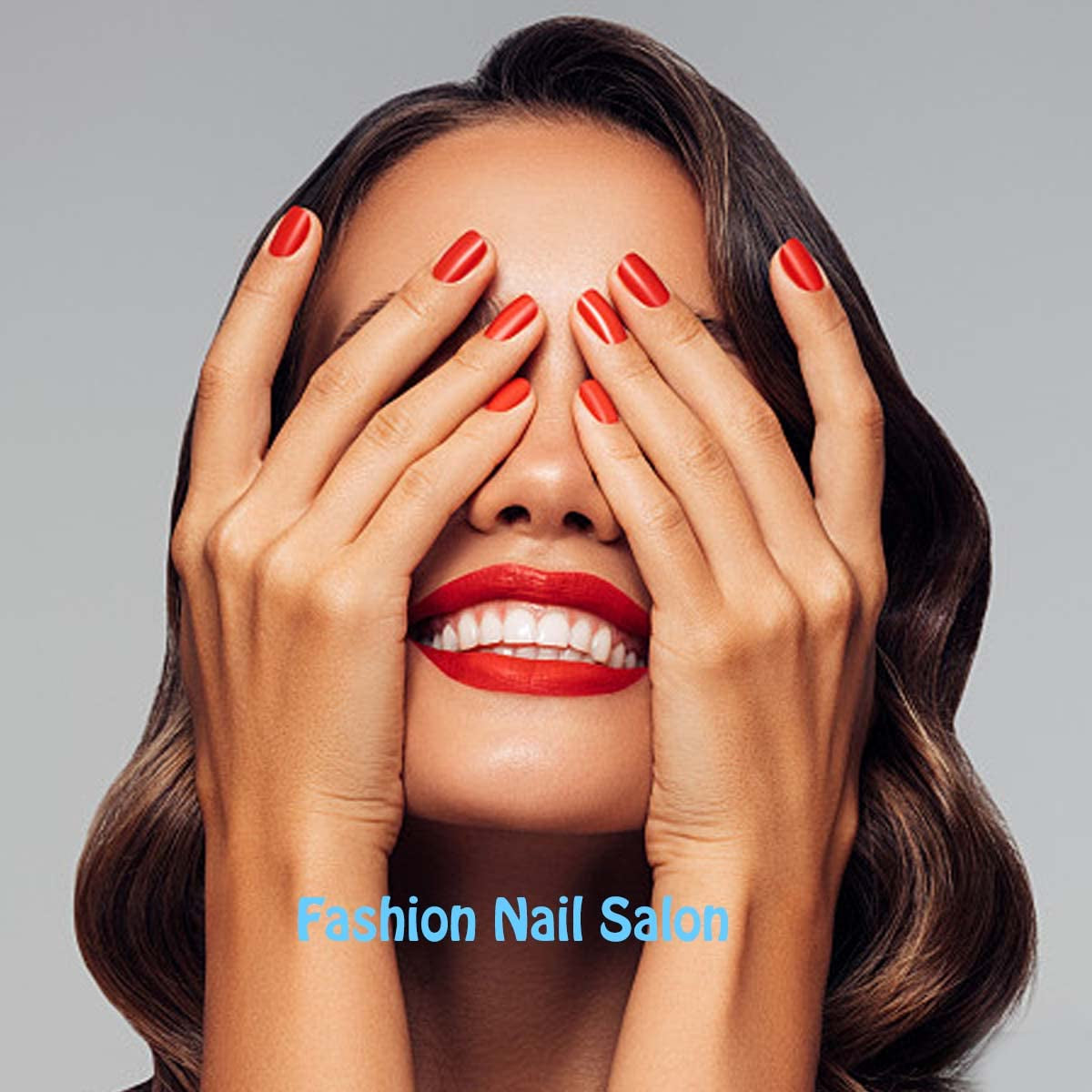 Stunning Matte Red Coffin Press-On Nails - 24 Pcs Long False Nails for Glamorous Looks