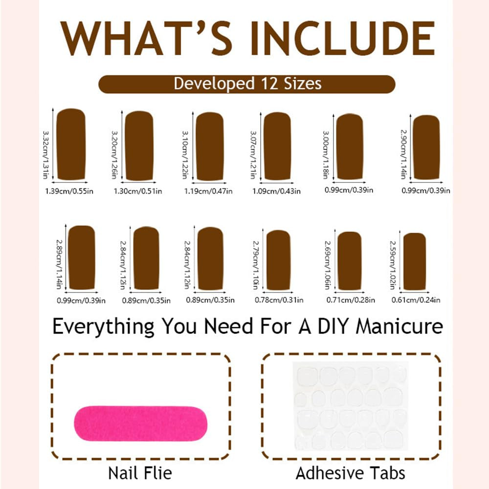 Gorgeous Pink Flower French Press-On Nails & Toenails Set - Full Cover Acrylic Nail Art Kit with Glue for Stunning Manicures and Pedicures